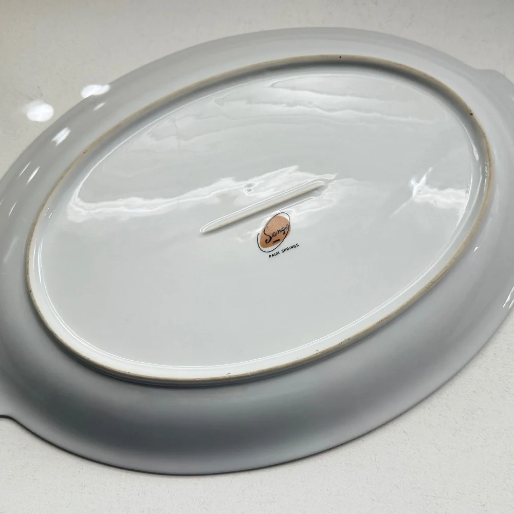 Sango Platter in Palm‎ Springs Design (Discontinued Pattern)